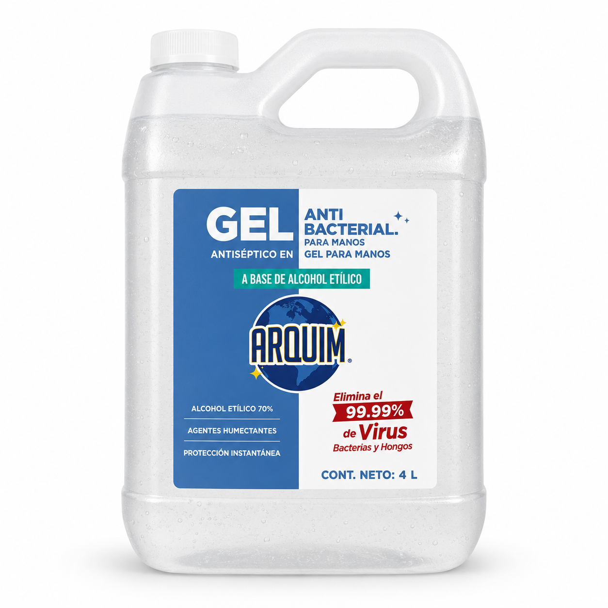 GEL ANTIBACTERIAL | Antiséptico En Gel Para Manos