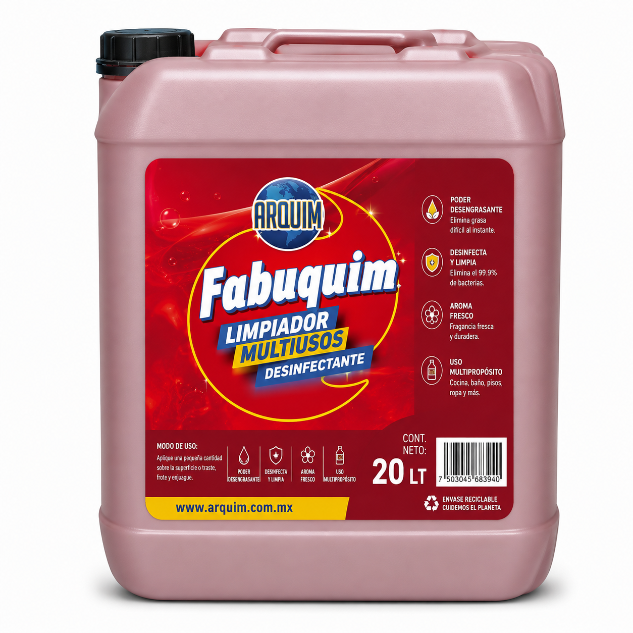 FABUQUIM | Limpiador Líquido Multiusos