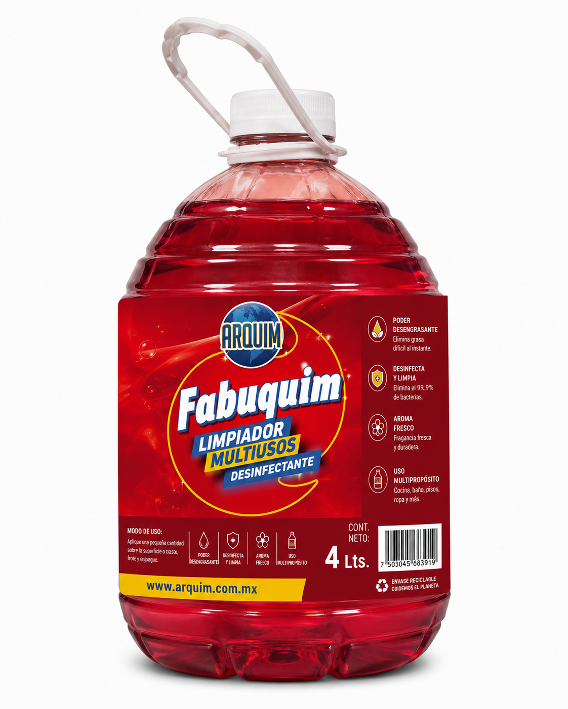 FABUQUIM | Limpiador Líquido Multiusos